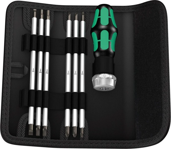 Wera Kraftform Kompakt Vario RA SB Bitset inkl. Tasche, 7-tlg.
