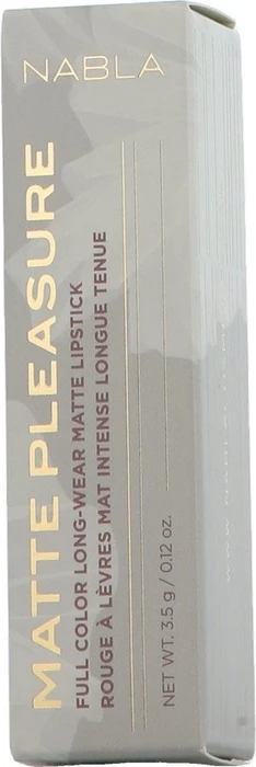 Nabla Matte Pleasure Lipstick be my greige, 3.5g