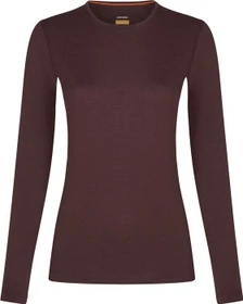 Icebreaker Merino 200 Oasis Crewe Funktionsshirt langarm espresso (Damen)