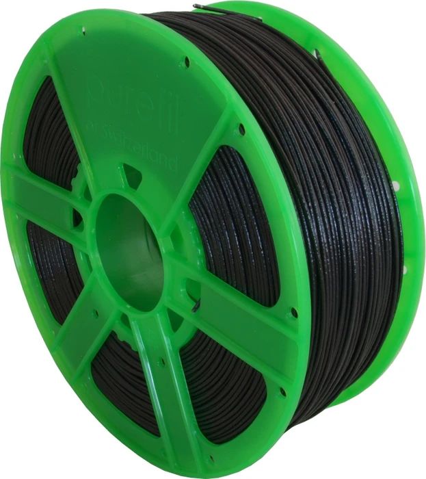 Purefil ABS GF10, tiefschwarz, Spule, 1.75mm, 1.00kg