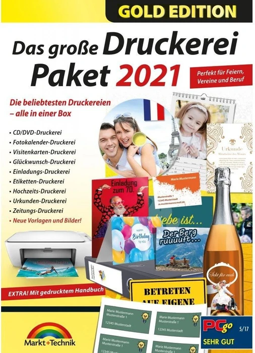 Markt+Technik Das grosse Druckerei Paket - Gold Edition, ESD (deutsch) (PC)