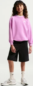 Nike Sportswear Club Fleece Oversize Sweatshirt light magenta/white (Junior)