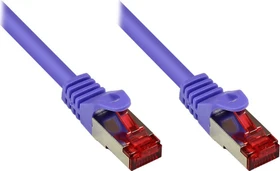 Good Connections RNS Patchkabel, Cat6, S/FTP, RJ-45/RJ-45, 50m, violett