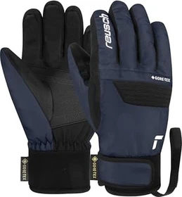Reusch Bolt SC Gore-Tex Skihandschuhe black/dress blue (Junior)