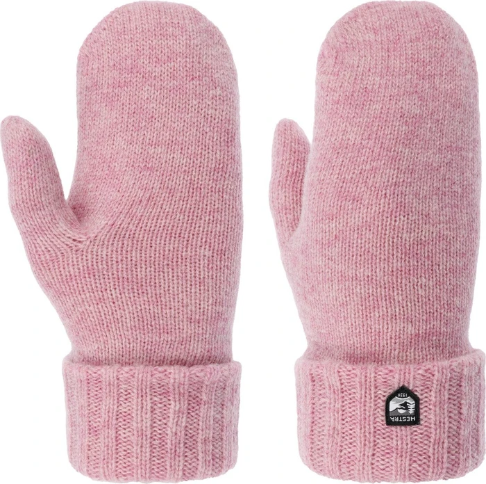 Hestra Bonnie Knit Mitt Handschuhe rosa