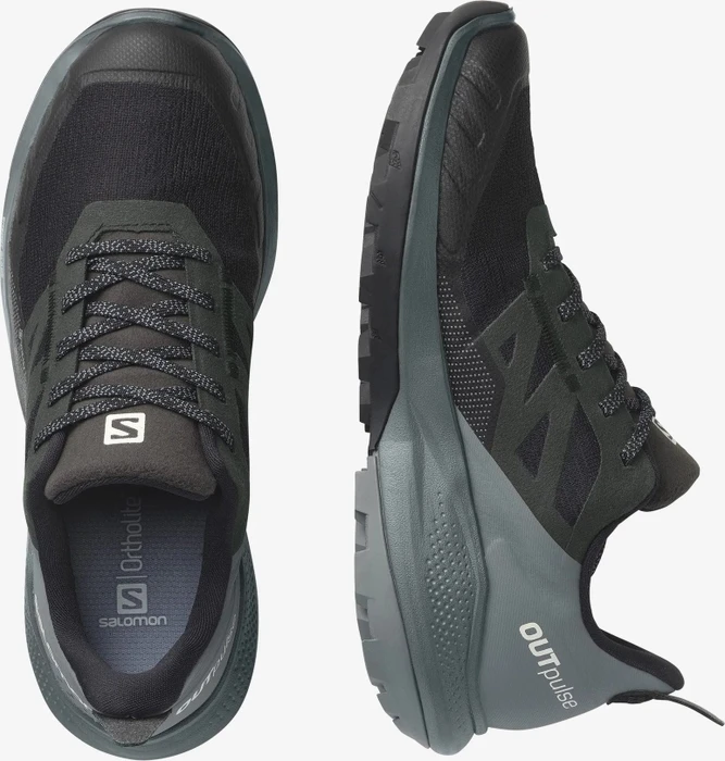 Salomon OUTpulse GTX black/stormy weather/vanilla ice (Damen)