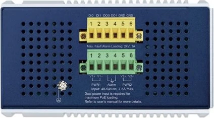 Planet IGS-4215 Industrial Railmount Gigabit Managed Switch, 16x RJ-45, 2x RJ-45/SFP, 320W PoE+