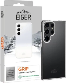 Eiger Grip Case für Samsung Galaxy S24 Ultra transparent