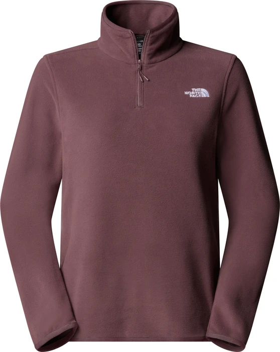 The North Face Glacier 1/4 Zip Fleece Pullover tawny quartz (Damen)