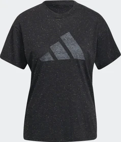 adidas Future Icons Winners 3.0 T-Shirt kurzarm black melange (Damen)