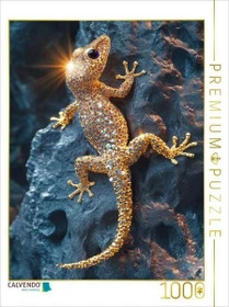 Calvendo Lebendige Juwelen der Natur - Goldene Echse