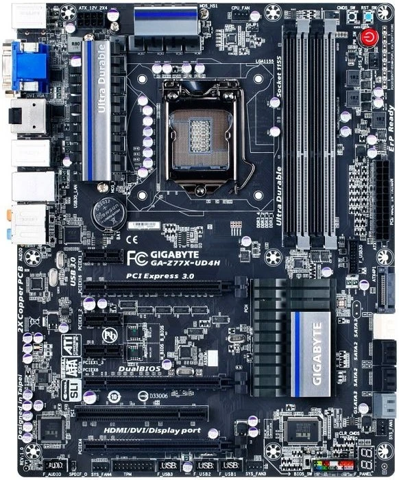 GIGABYTE GA-Z77X-UD4H (Intel 1155)