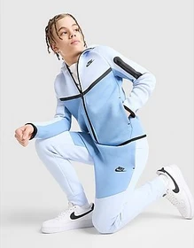 Nike Sportswear Tech Fleece Trainingshose lang hydrogen blue/work blue/black (Junior)