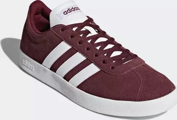 adidas VL Court 2.0 collegiate burgundy/cloud white/core black (Herren)