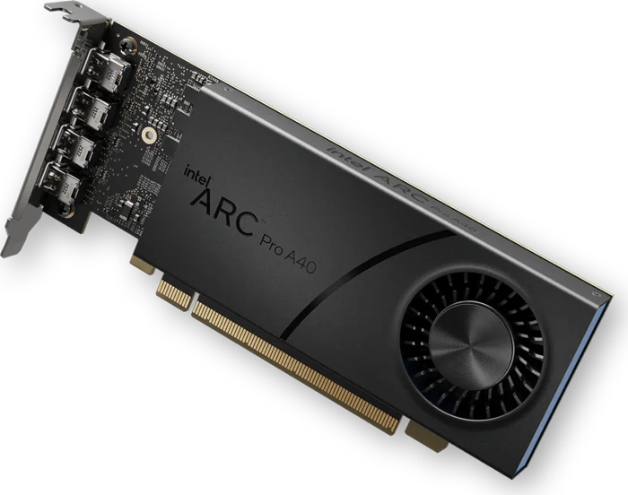 HP Arc Pro A40, 6GB GDDR6, 4x mDP