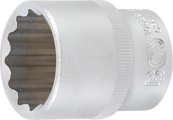 BGS technic Außenzwölfkant Steckschlüssel 1/2", 26mm