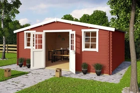 Lasita Maja Wels 5 Gartenhaus schwedenrot
