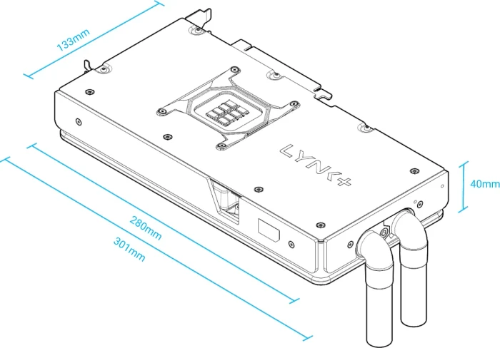 Lynk+ Cooler Module, RTX 5090, silber