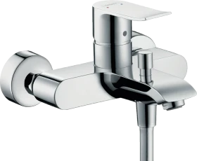 Hansgrohe Metris Einhebel-Wannenmischer Aufputz chrom