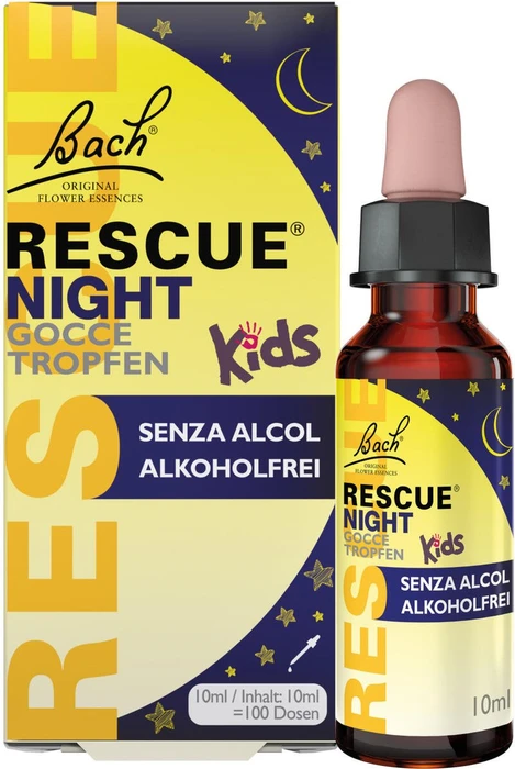 Nelsons Bach Original Rescura Kids Tropfen Night alkoholfrei, 10ml
