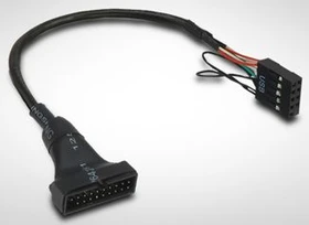 Inter-Tech USB 3.0 auf USB 2.0 Adapter (88885217)