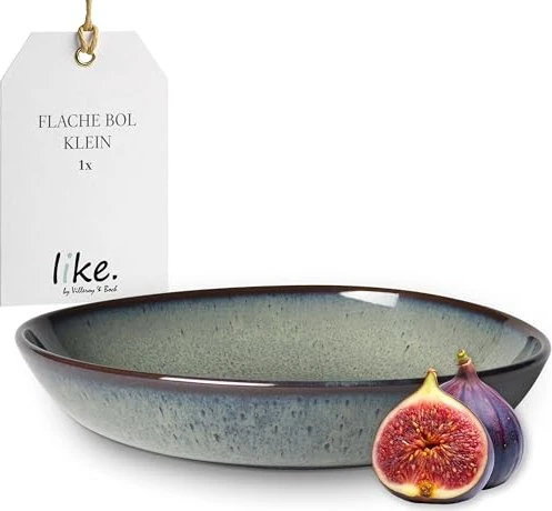 like by Villeroy & Boch Lave Gris kleine Schale flach 22x21cm
