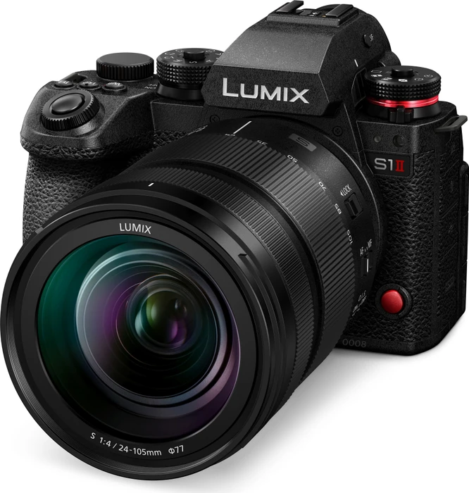 Panasonic Lumix DC-S1II mit Objektiv Lumix S 24-105mm 4.0 Macro OIS