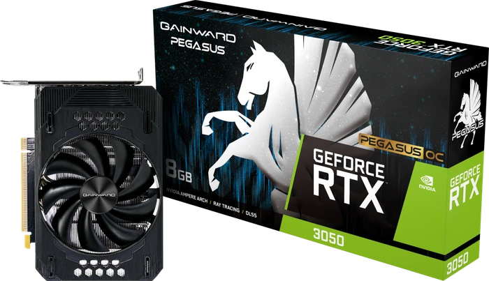 Gainward GeForce RTX 3050 Pegasus, 8GB GDDR6, HDMI, 3x DP