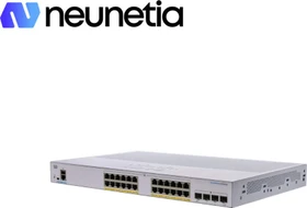 Cisco Business 250 Rackmount Gigabit Smart Switch, 24x RJ-45, 4x SFP+, 195W PoE+ (CBS250-24P-4X)