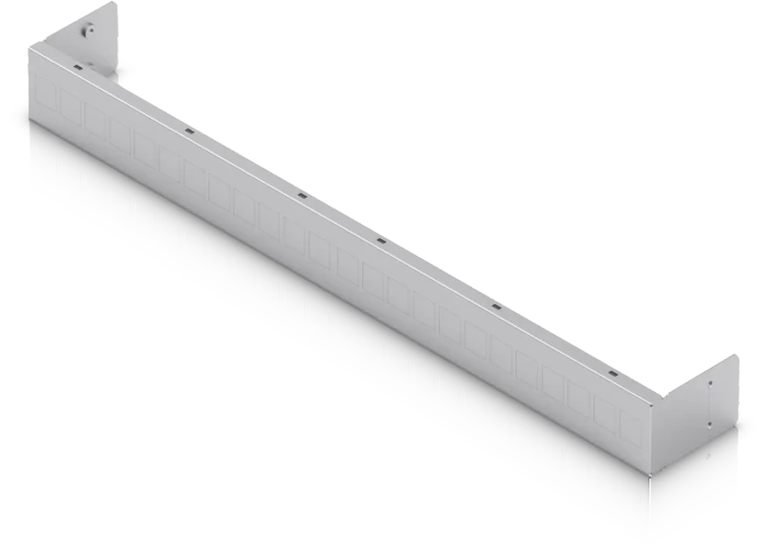 Ubiquiti Blank Insert für Keystone Patch Panel, lichtgrau, 24er-Pack