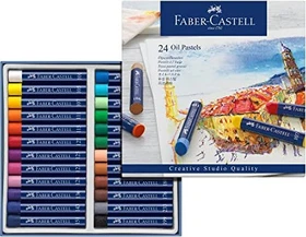 Faber-Castell Ölpastellkreide, 24 Farben