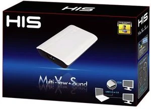 HIS Multi-View+Sound Adapter, USB 3.0 auf HDMI Adapter