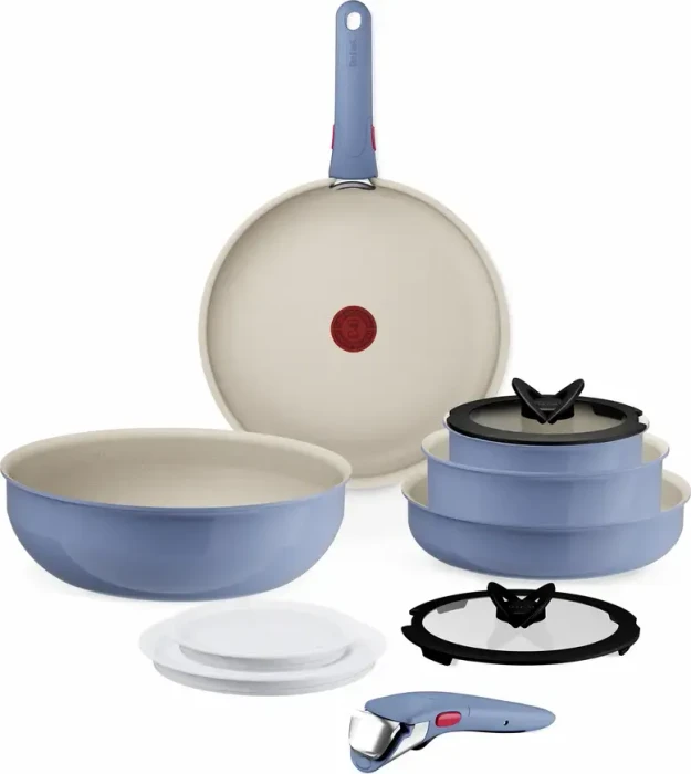 Tefal Ingenio Serenity Kochgeschirr-Set, 11-tlg.