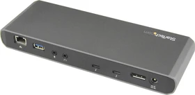 StarTech Dual-4K Thunderbolt 3 Dock, Thunderbolt 3 [Buchse] (TB3DKDPMAWUE)