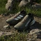 adidas Terrex Agravic GTX olive strata/cloud white/semi impact orange (Herren) Vorschaubild