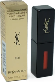 Yves Saint Laurent Vinyl Cream Lipgloss 406 Orange Electro, 5.5ml