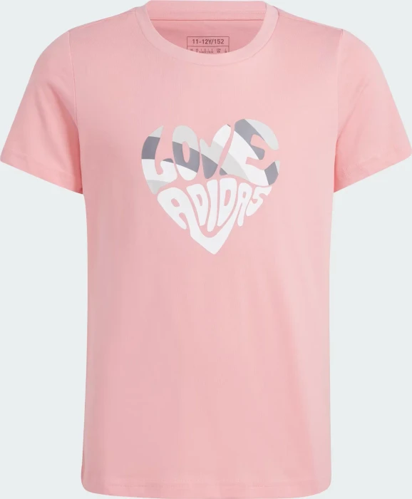 adidas Xpress Street Jam Graphic T-Shirt kurzarm semi pink spark (Junior)