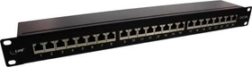 InLine Rackmount RJ-45 Patchfeld, 24x RJ-45, schwarz