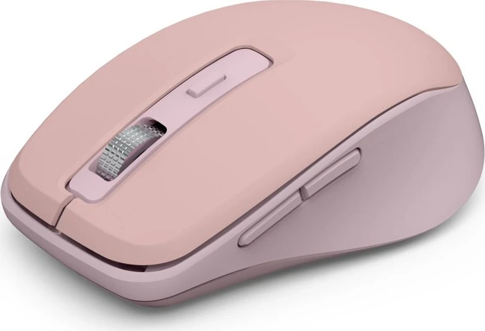 Hama WM-450 Silent Wireless Multi-Device Mouse rosa/pink, USB/Bluetooth
