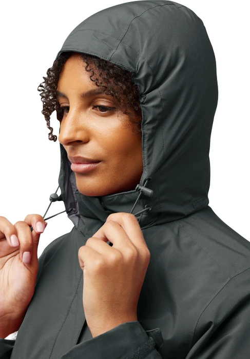 Jack Wolfskin Rotwand 3in1 Funktionsjacke slate green (Damen)