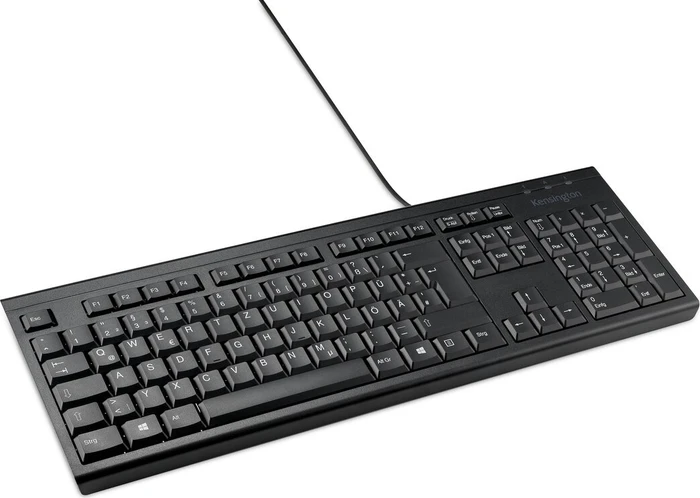 Kensington KB100 EQ, schwarz, USB, DE