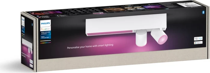 Philips Hue White and Color Ambiance Centris 2 Spot 3-flammig weiß