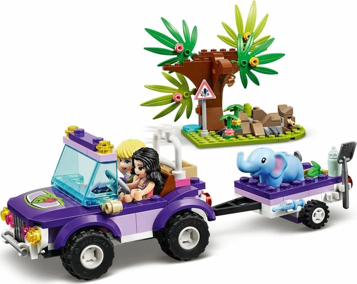 LEGO Friends - Rettung des Elefantenbabys mit Transporter