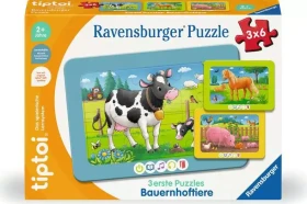 Ravensburger tiptoi Puzzle: 3 erste Puzzles: Bauernhoftiere
