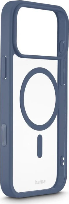 Hama Handyhülle Frame Protect magnetisch für Apple iPhone 17 Pro Max transparent/blau