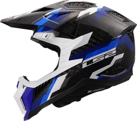 LS2 MX703 C X-Force Phantom grau/blau/weiß