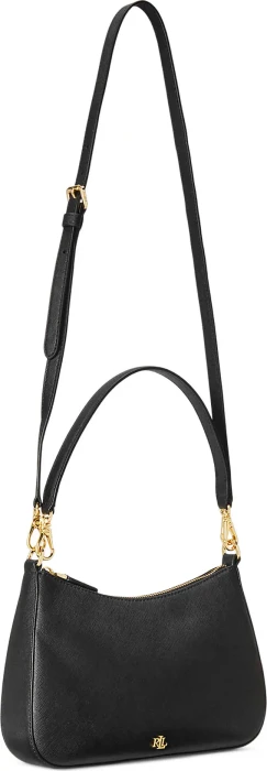 Ralph Lauren Danni Medium Schultertasche schwarz