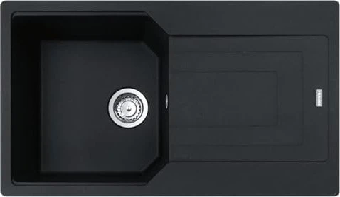Franke Urban UBG 611-86 Einbau Becken reversibel mit Ablauffernbedienung onyx