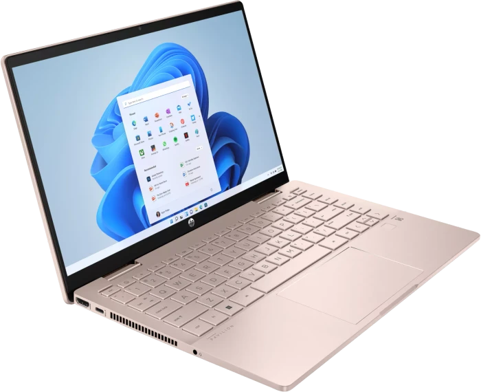 HP Pavilion x360 2-in-1 14-ek1756ng, Rosegold, Core i5-1335U, 16GB RAM, 512GB SSD, DE