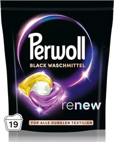 Perwoll Renew Caps Black Waschmittel, 19 Stück